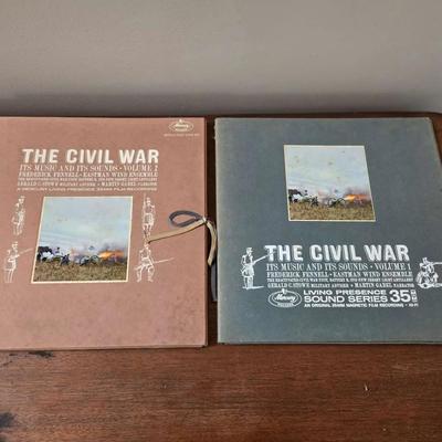 The Civil War, Its Music And Its Sounds Record Albums (2) - Vinyl Collection