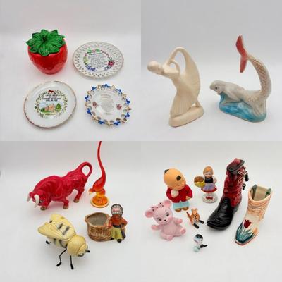Mixed Vintage Porcelain Group