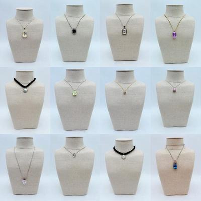 Single Pendant Necklaces - Vintage & Not - Sparkly Costume Jewelry!