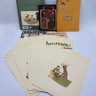 Marcel Dzama Compilation - Fabulous Contemporary Art on Paper