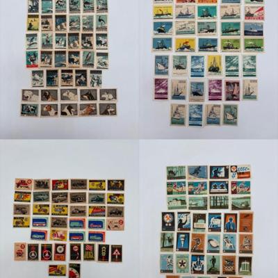 Huge Lot Hungarian/Czech/Russian MCM Matchbox Papers