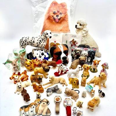 Gone To The Dogs - LOTS of Dog Figures & Related Items! Group "B"