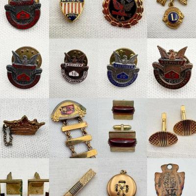 Grandpa's Top Drawer - Mostly Vintage - Men's Accoutrements & Pins