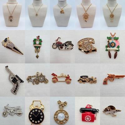 Manmade & Mechanical - Vintage & Not - Costume Jewelry