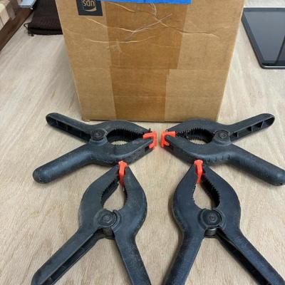 Pittsburgh 2 1/2 spring clamps 50 cents each 16 available 