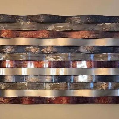 Large Metal Wall Art Piece