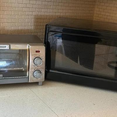 Hamilton Beach Microwave and  Black & Decker Toaster Oven