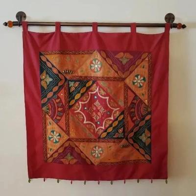 Pier 1 Imports Wall Decor w/ Hanging Bar