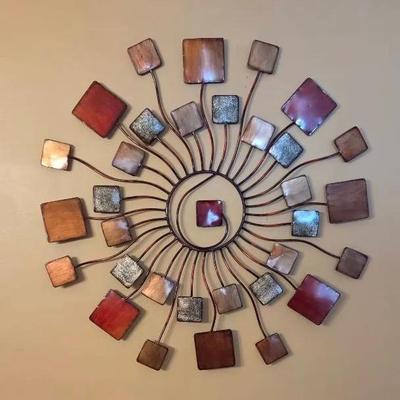 Funky Round Wall Art