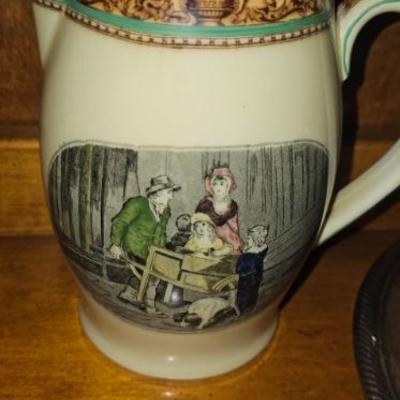 Sale Photo Thumbnail #6: Ironstone pitcher