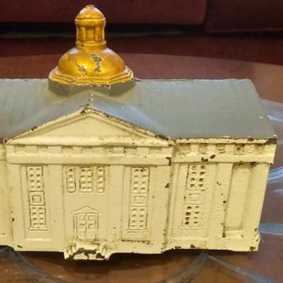 Sale Photo Thumbnail #16: Cast-iron Lynchburg Foundry bank