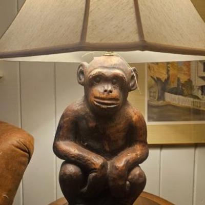 Sale Photo Thumbnail #17: Monkey lamp