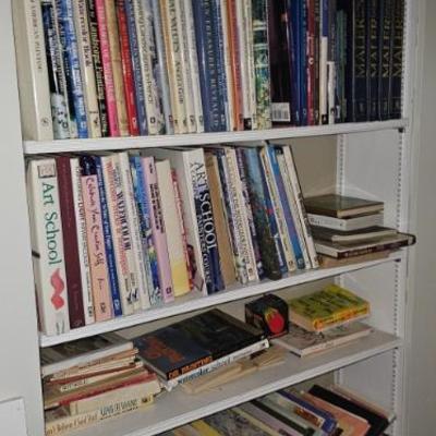 Sale Photo Thumbnail #11: Tons and tons of art books, supplies,