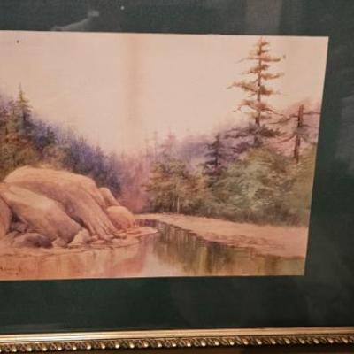 Sale Photo Thumbnail #27: Solly Blank watercolor