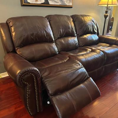 Leather sofa