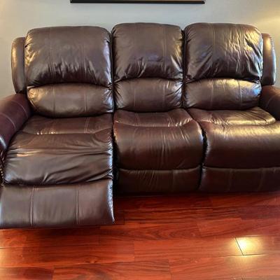 Leather sofa