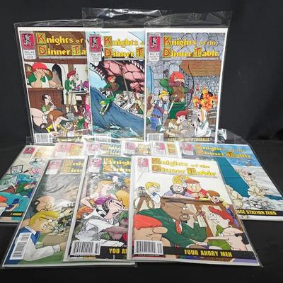 Knights of the Dinner Table Magazine Lot #59-72, Mixed Issue