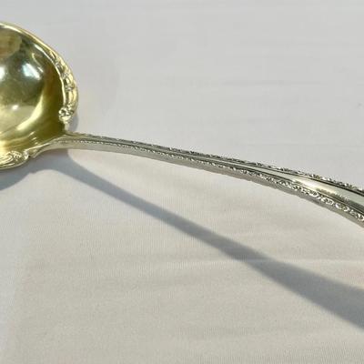 Vintage Sterling Sauce Ladle With Monogrammed Handle (145 g)