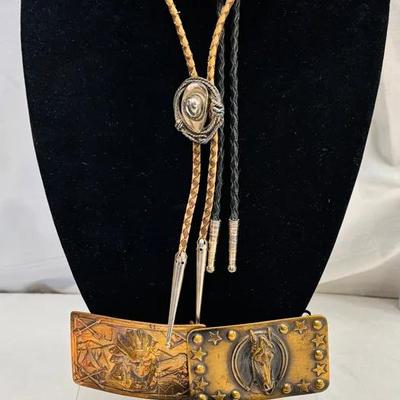 Vintage Western Belt Buckle Collection