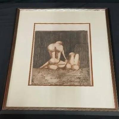 Vintage Nude Print (Unsigned)