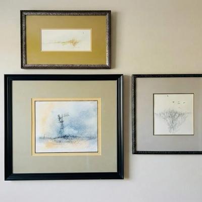 Mike Wingate Ink Washings 