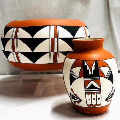 Angie Tenorio Santo Domingo Pueblo Pottery Collection