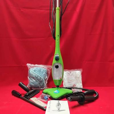 H2O Mop X5 Elite 5-in-1 Steam Cleaner Bundle - Green