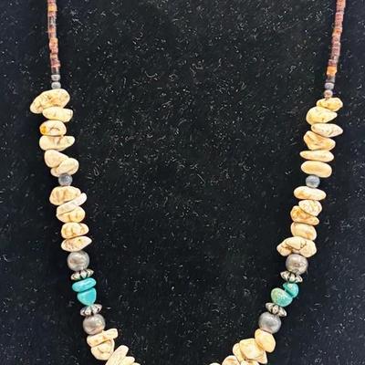 UPDATED Navajo Native-Bay Arrowhead Pendant Necklace by Charlene Li