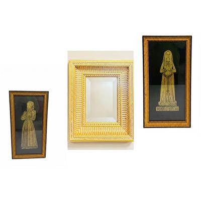 Brass Brushings + Ornate Mirror 