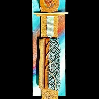 Contemporary Native American styled Southwestern Sculpture 