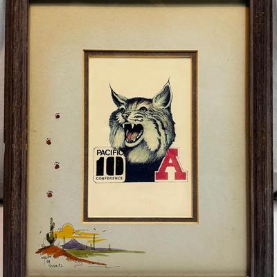 "Wildcat Fever" by William T. Zivic, (Customized Print)