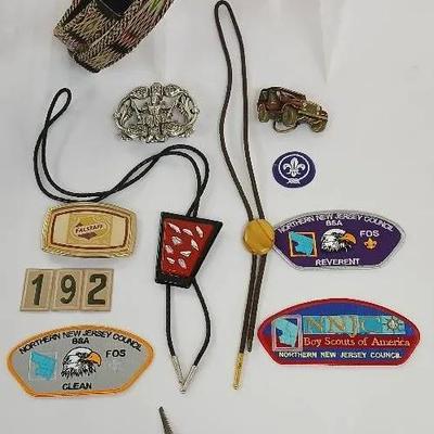 Vintage Belt Buckles-Bolo Ties-Utility Pocket Knife
