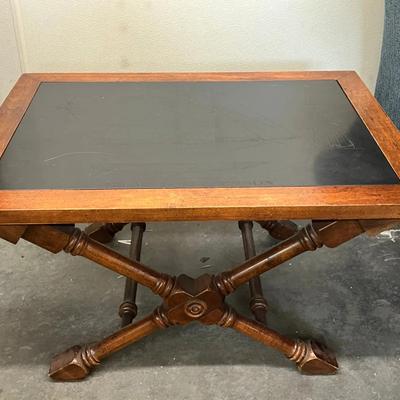 Isiah L. Jefferson Grand Banks Fisherman Slate Top Table