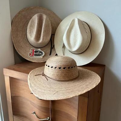 Justin Cowboy Hat & Others