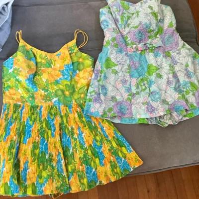 VTG Swim And Sun Dresses With Bloomers From Peck & Peck And Muriel 