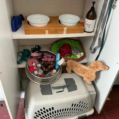 Pet Supplies - Carrier, Collars, Bowls
