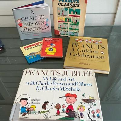 Charles M Schultz Books Lot Of 6