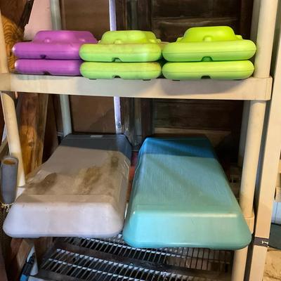 Cathe & The Step Aerobics Steps And Risers