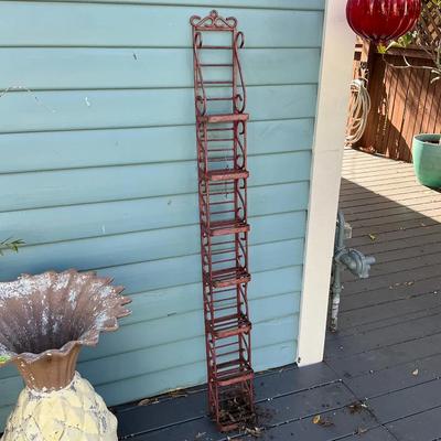 Slim Hanging Iron Shelf