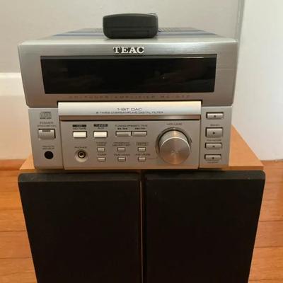 TEAC CD Tuner Amplifier & Speakers