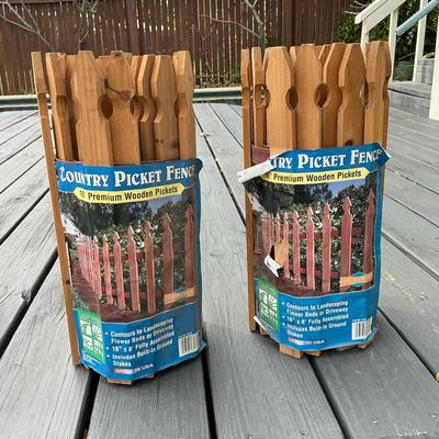 NIP Country Picket Garden Fences 