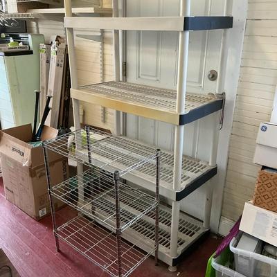 Utility Shelves - Plastic & Metal