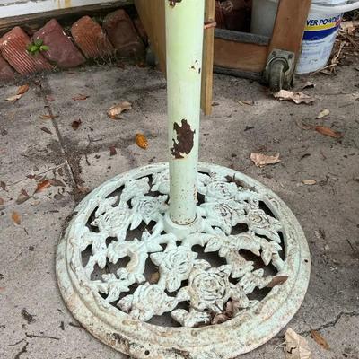 VTG Cast Iron Umbrella Stand