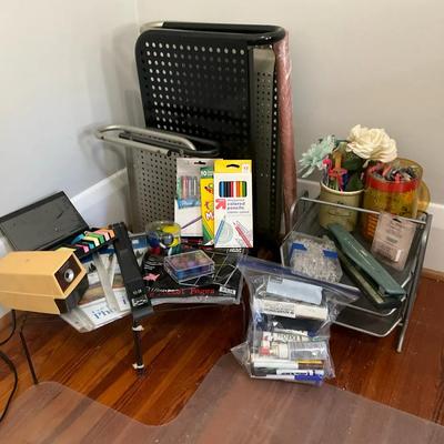 Desk Shelves & Office Supplies