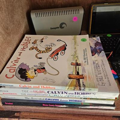 Sale Photo Thumbnail #4: Calvin and Hobbes books