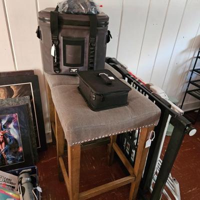 Sale Photo Thumbnail #32: Pair Bar stools