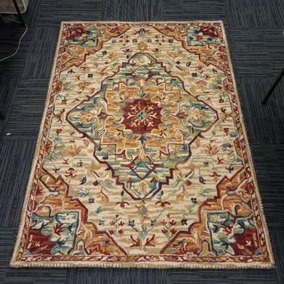 Chelsea Home Wool Area Rug Handcrafted in India