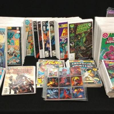 Comic Books - Bagged and Boarded, with Trading Cards and More Bags