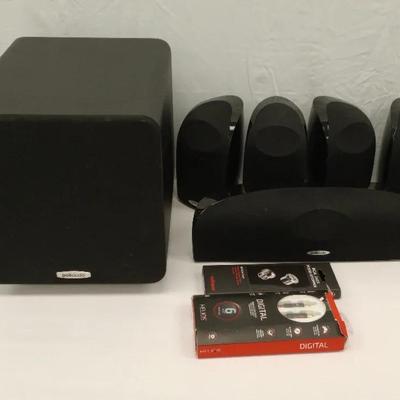 Polk Audio Surround Sound: PSWIII Powered Subwoofer plus Blackstone TL