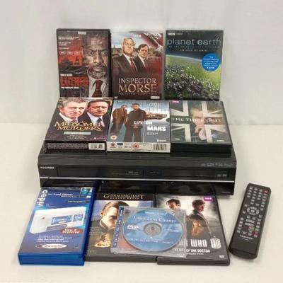 Toshiba DVD/VCR with BBC Culture plus Cleaner